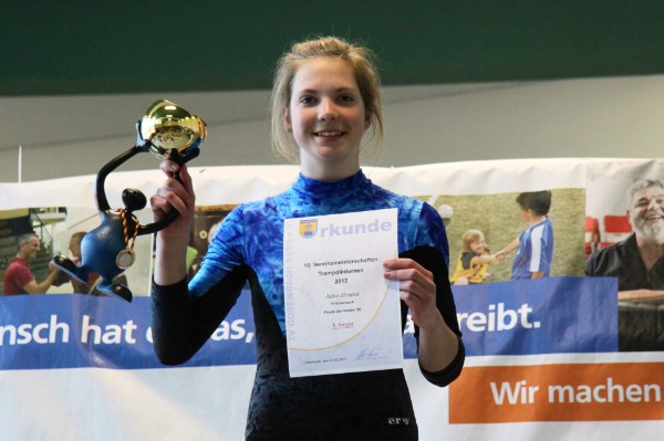 Alina Heupel zum dritten Mal Vereinsmeisterin