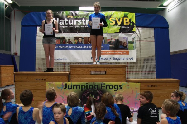 Kim Müller siegte bei den Jugendturnerinnen B vor Eileen Prudlo.