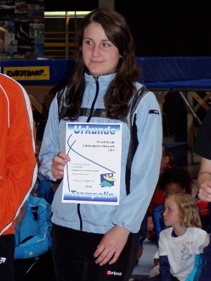 Katharina Hanke war mit ihrem siebten Platz drittbeste des Siegerland-Turngaus.
